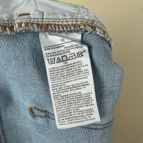 Old Navy Wow Flare Jeans Women’s 10 High Rise Light Wash Stretch Flared Denim - Picture 7 of 9